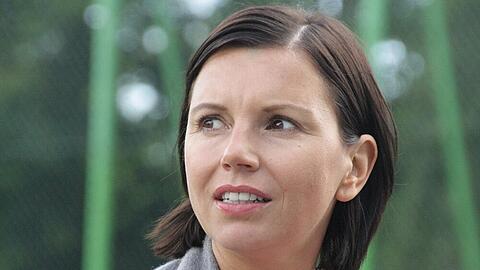 Teresa Enke beim Benefizspiel zugunsten der Robert-Enke-Stiftung 2013 in Hannover