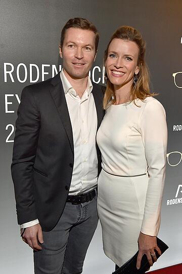 Sonja Weisenstein mit ihrem Mann.