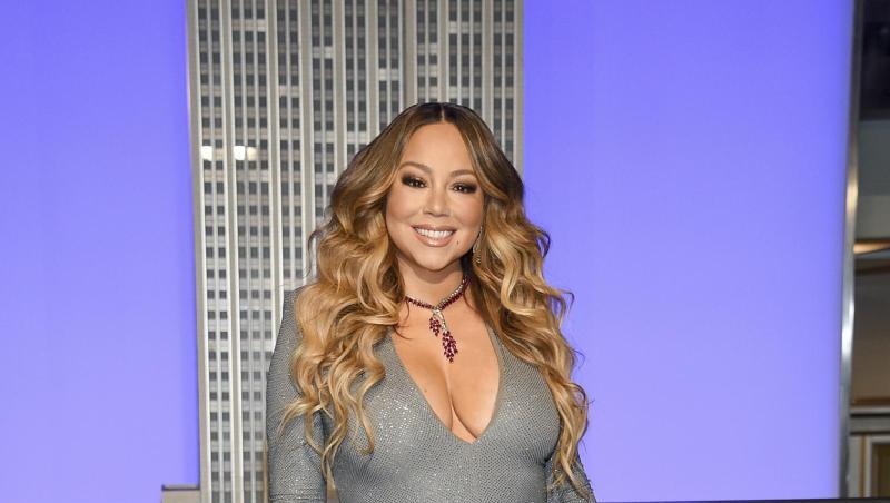 Mariah Carey macht Weihnachten schön. Mariah Carey macht Weihnachten schön.