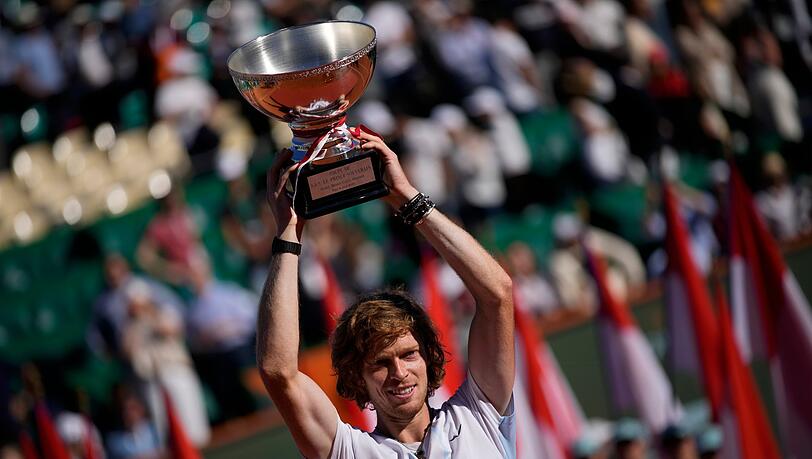 Andrej Rubljow holte sich seinen ersten Masters-Titel.