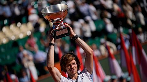 Andrej Rubljow holte sich seinen ersten Masters-Titel.