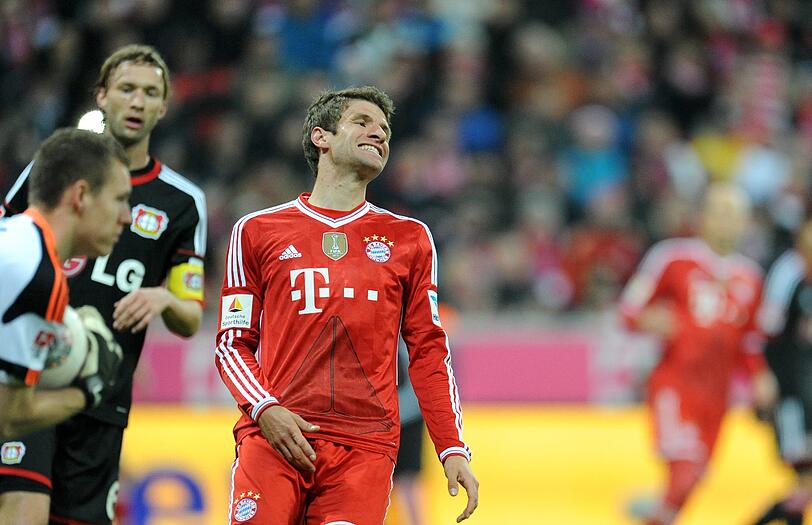 THOMAS MÜLLER - NOTE 4 - Leitete Sons Riesenchance mit einem Fehlpass ein. Lief am meisten, fand aber die Lücken nicht. Muss das 3:0 machen (87.).