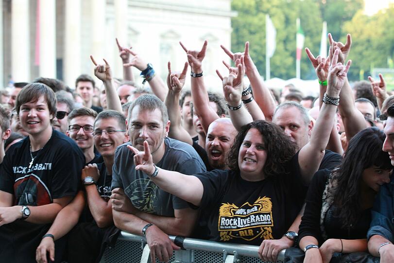 Die Bilder vom Black Sabbath-Konzert auf dem Königsplatz!