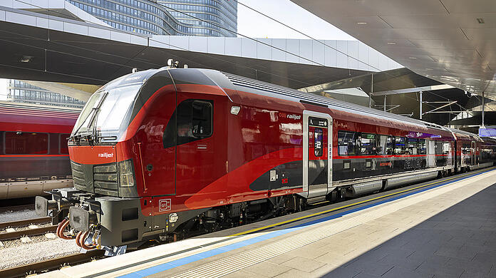 So sieht die neue Generation des Railjets aus.