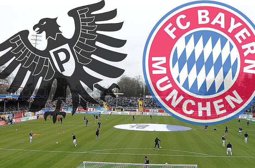 DFB-Pokalrunde 1: Preußen Münster gegen die bayern - die Aufstellung.