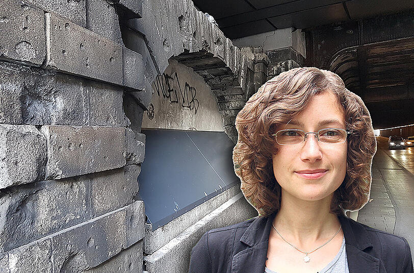 Spenden statt Blech: AZ-Reporterin Anja Perkuhn über den neuen Deckel im Paul-Heyse-Tunnel.