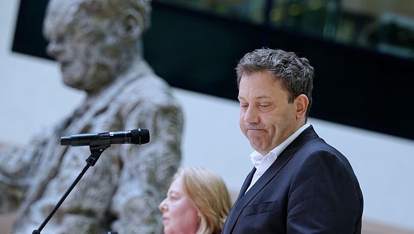 B&auml;rbel Bas und Lars Klingbeil (beide SPD) im Willy-Brandt-Haus in Berlin. (Archivbild)