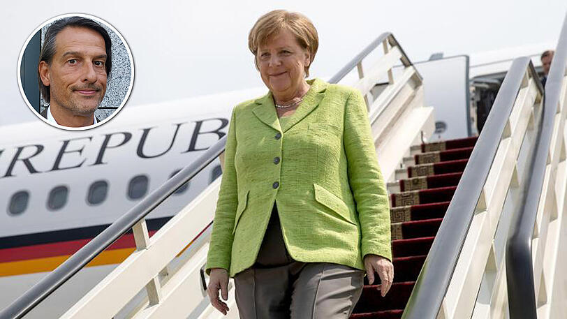 Angela Merkel in Sotschi: Die Kanzlerin will mit Wladimir Putin unter anderem über den anstehenden G20-Gipfel in Hamburg sprechen.