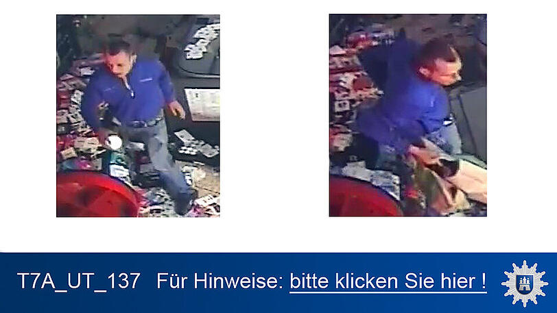 Nach diesen Personen wird öffentlich gefahndet. Die Polizei in Hamburg wird erreicht unter 040/4286-76543.