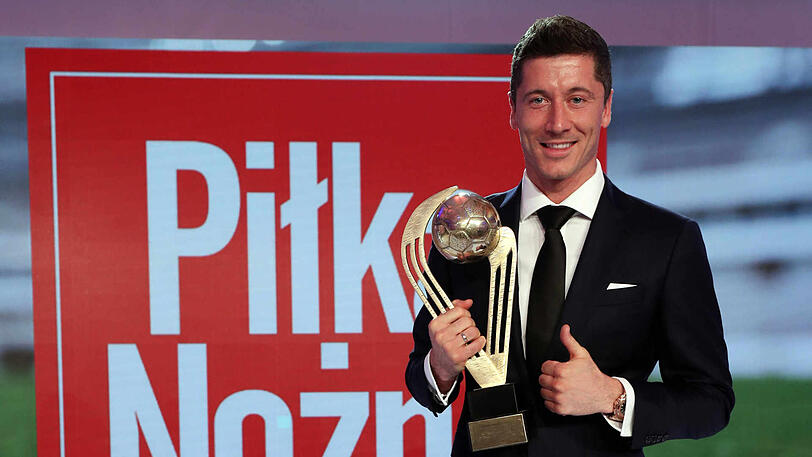 Polens Fußballer des Jahres: Bayern-Star Robert Lewandowski.