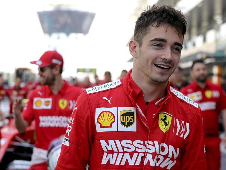 Würde sich freuen, wenn Sebastian Vettel weiterhin sein Teamkollege sein würde: Charles Leclerc.