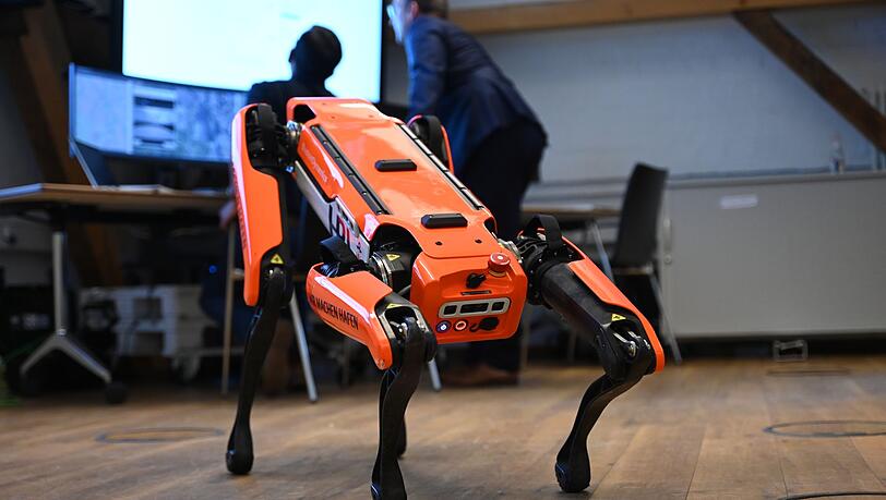 &Auml;hnliche Roboter kamen auch am Hamburger Hafen zum Einsatz. (Archivbild)