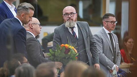 Konstituierende Sitzung des Landtags in Sachsen-Anhalt: Der AfD-Politiker Hans-Thomas Tillschneider wird Landtagsvizepr&auml;sident.