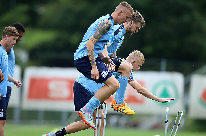 Tag vier im Trainingslager der Löwen.
