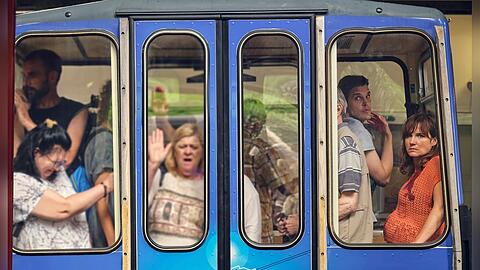 Die Schauinslandbahn wurde für den "Tatort" einen ganzen Tag gesperrt.