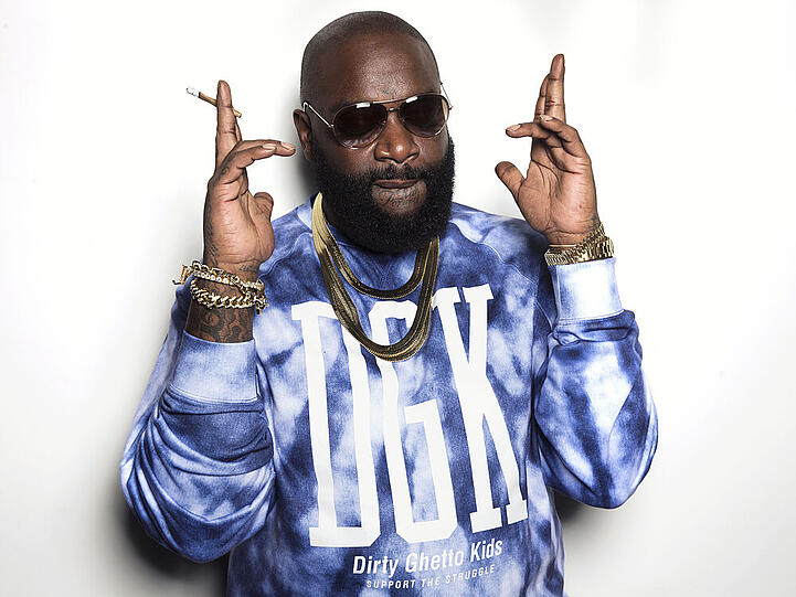 Steht offensichtlich auf Bling-Bling: Rick Ross