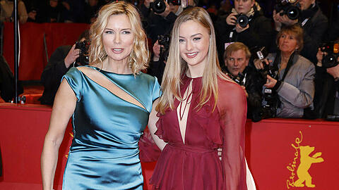Veronica Ferres und Lilly Krug auf dem roten Berlinale-Teppich