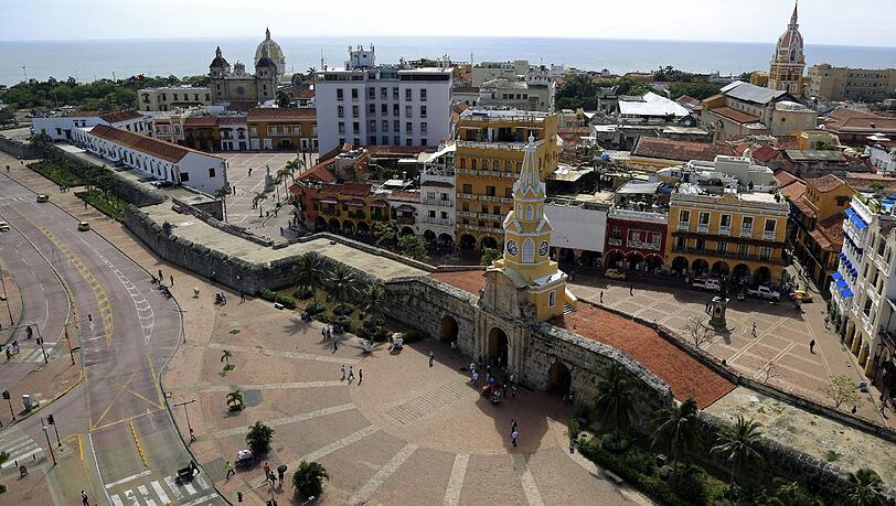 In Cartagena de Indias an der kolumbianischen Karibikküste wird das Friednsabkommen besiegelt. Ricardo Maldonado Rozo Foto: Ricardo Maldonado Rozo In Cartagena de Indias an der kolumbianischen Karibikküste wird das Friednsabkommen besiegelt. Ricardo Maldonado Rozo Foto: Ricardo Maldonado Rozo