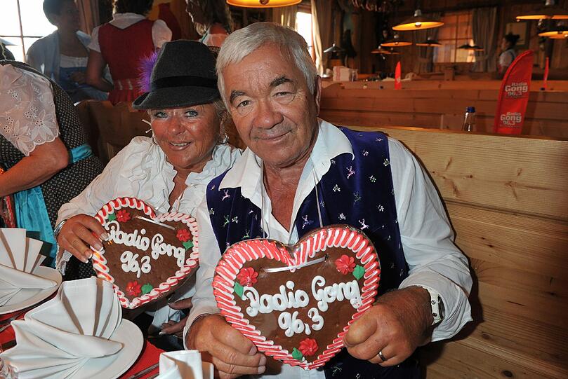 Der Musiker Gus Backus und seine Frau Heidelore