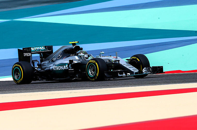 Nico Rosberg hat beim Trainingsauftakt zum GP von Bahrain die beste Zeit vorgelegt.