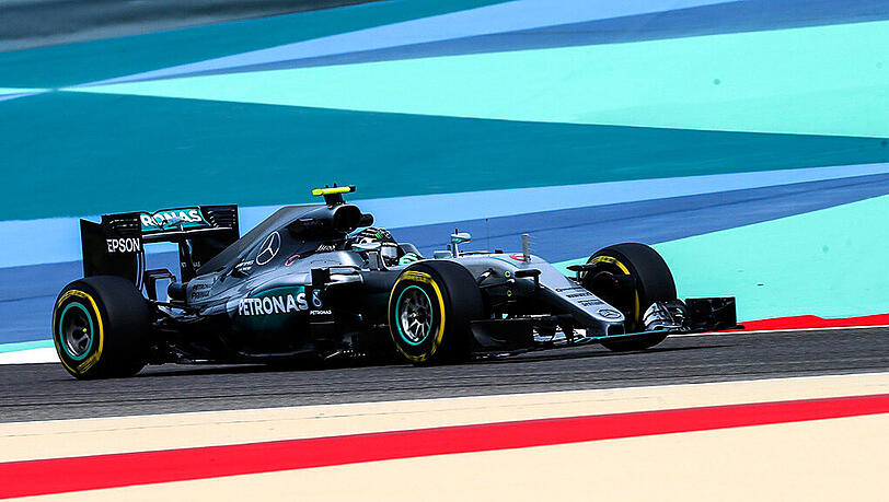 Nico Rosberg hat beim Trainingsauftakt zum GP von Bahrain die beste Zeit vorgelegt. Nico Rosberg hat beim Trainingsauftakt zum GP von Bahrain die beste Zeit vorgelegt.