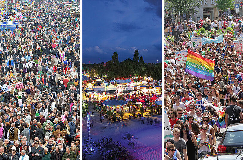 Wiesn, Tollwood, CSD: Wo braucht es wirklich mehr Sicherheit?
