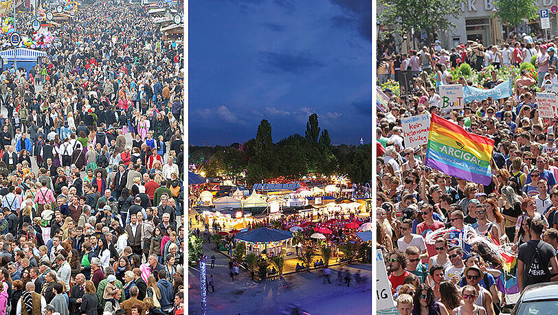 Wiesn, Tollwood, CSD: Wo braucht es wirklich mehr Sicherheit? Wiesn, Tollwood, CSD: Wo braucht es wirklich mehr Sicherheit?