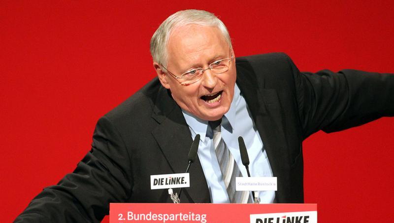 Oskar Lafontaine: seine letzte Rede als Vorsitzender der Linken Oskar Lafontaine: seine letzte Rede als Vorsitzender der Linken