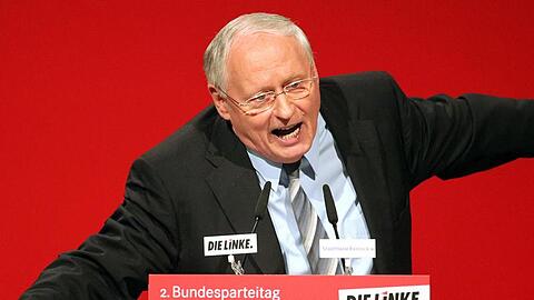 Oskar Lafontaine: seine letzte Rede als Vorsitzender der Linken