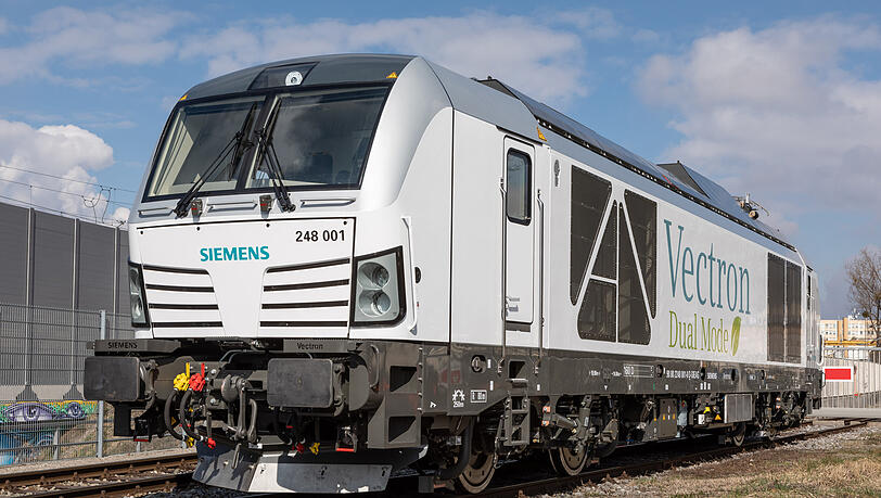 Die Vectron-Lok von Siemens fährt in ganz Europa – und wird in Allach gebaut. Die Vectron-Lok von Siemens fährt in ganz Europa – und wird in Allach gebaut.