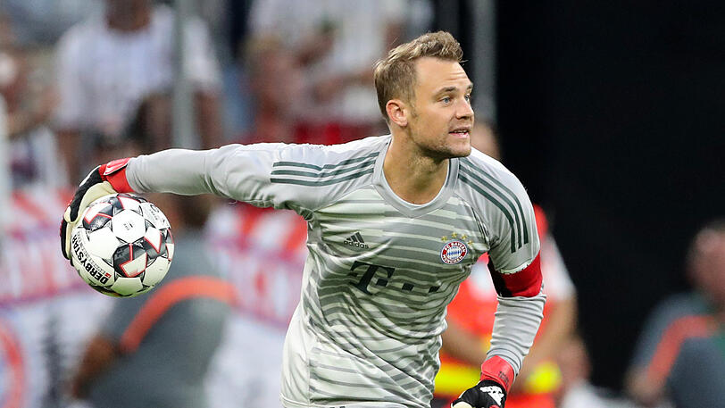 Manuel Neuer - Note 3: Lief nach elf Monaten erstmals wieder in der Allianz Arena auf. Bekam fast nichts zu tun.