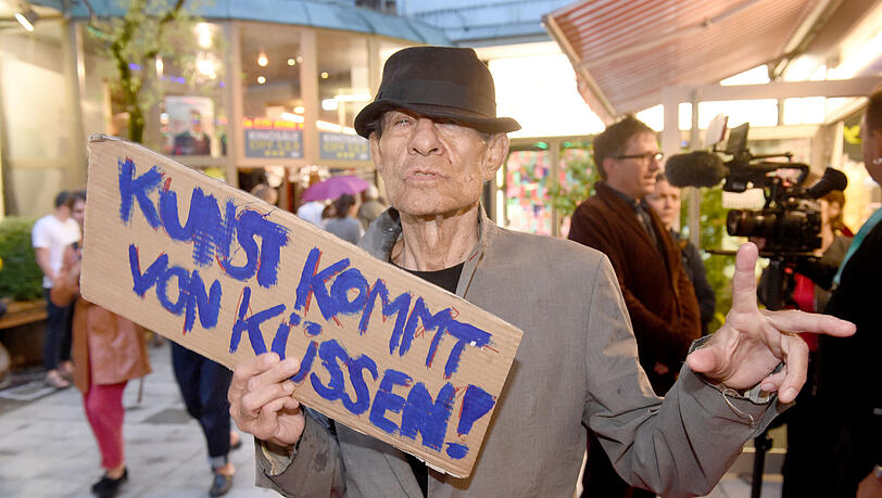 Klaus Lemke vor zwei Wochen beim Filmfest München.