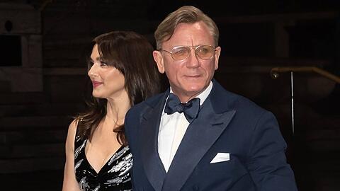 Daniel Craig probiert einen neuen Look aus.