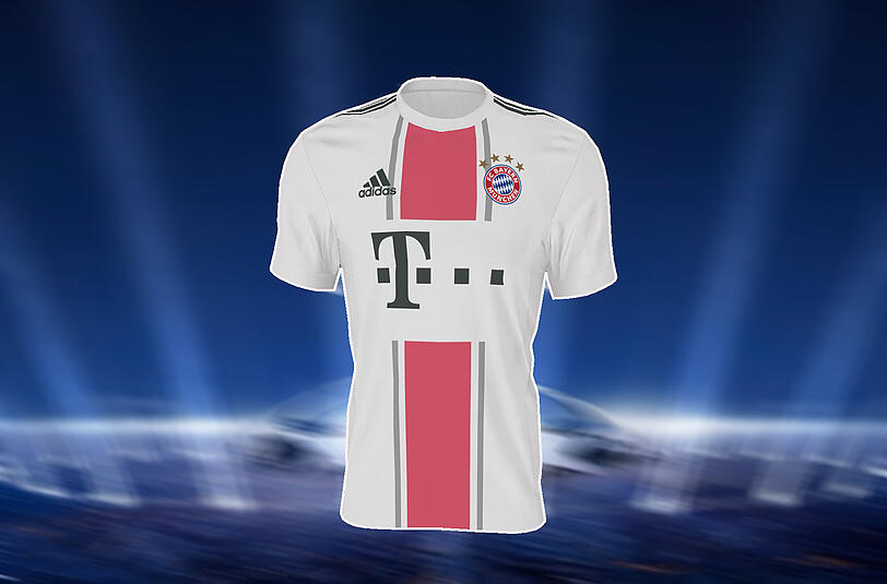 Fans entwerfen Designs für ein Bayern-Trikot: Eines dieser Leiberl wird das Champions-League-Trikot 2017/2018 des Rekordmeisters.