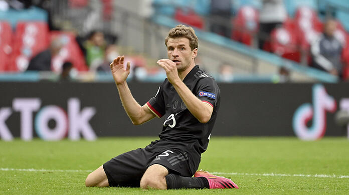 Thomas Müller ist bei einer Europameisterschaft immer noch torlos.
