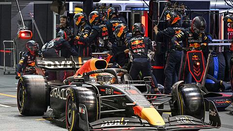 Weltmeister Max Verstappen nutzte seine Titelchance nicht.