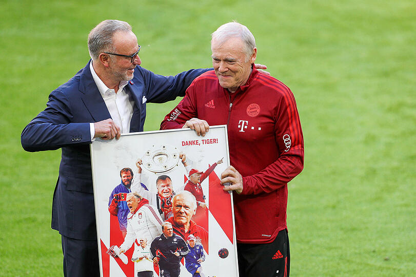 Mit  Co-Trainer Hermann Gerland verlässt eine Legende den FC Bayern