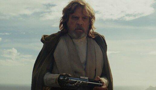Luke Skywalker (Mark Hamill) fürchtet die rohe, ungezähmte Macht, die er in Rey spürt.