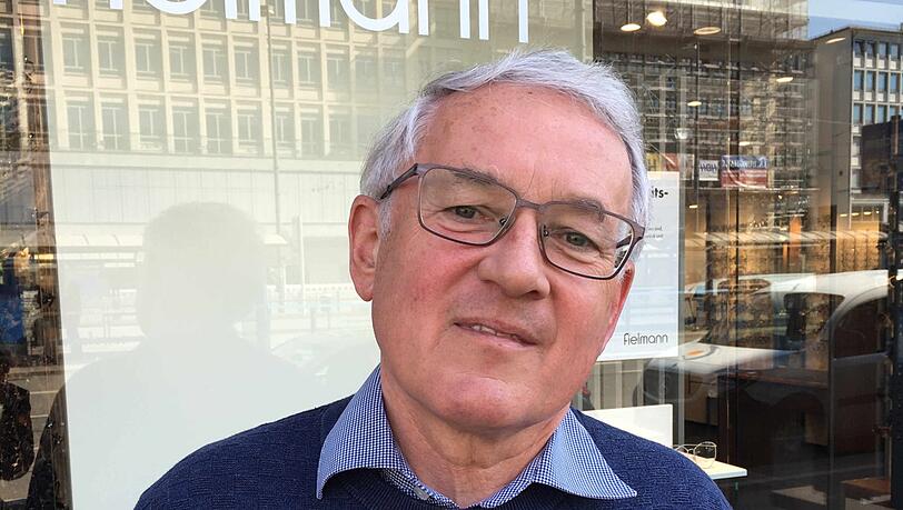 "Wir müssen jetzt vernünftig sein", sagt der Rentner Karl Panzer (69).