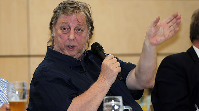 Gerhard Schnell bei einer Jahreshauptversammlung der ARGE. (Archivbild)