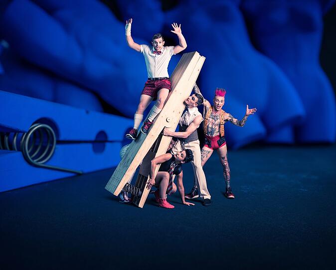 In der perfekten Welt des Circus Oz.