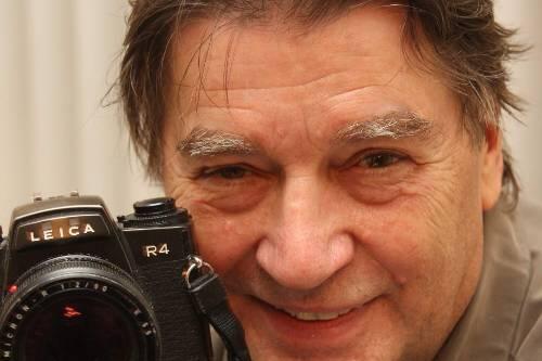 Schauspieler, Filmemacher und Fotograf: Roger Fritz.