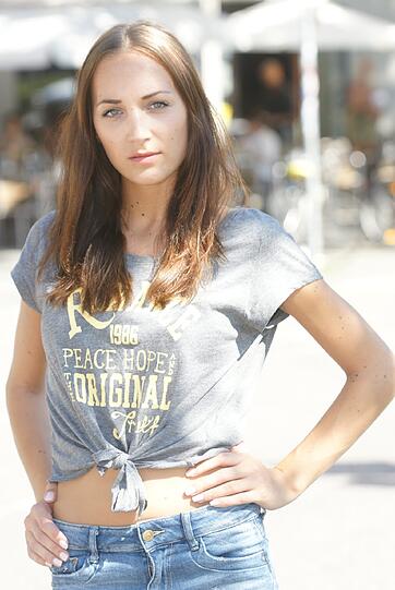 Eine Runde weiter im AZ-Model-Contest: Annabel Bohatsch (26) hat Chancen auf den Titel Schöne Münchnerin 2012