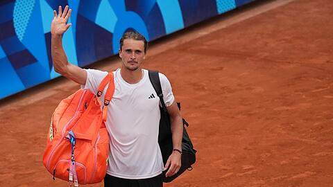 Alexander Zverev muss bei den Olympischen Spielen eine Enttäuschung hinnehmen.