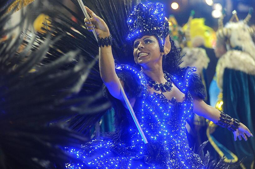 Eine Stadt im Ausnahmezustand: Die heißen Bilder vom bunten Karnevalstreiben in Rio de Janeiro.