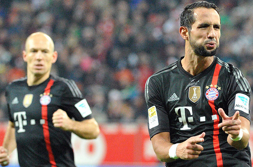 Nicht aufzuhalten: Der FC Bayern im Jahr 2014, hier vertreten von Mehdi Benatia