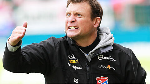 Trainer der SpVgg Unterhaching: Claus Schromm.