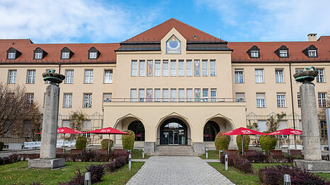 Die M&uuml;nchen Klinik Schwabing - hierher wurde die Kontaktperson am Montag gebracht.