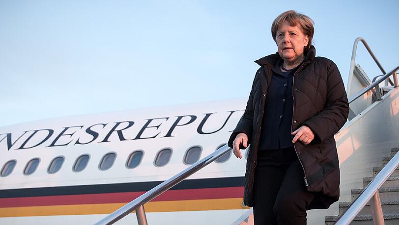 Pendelt ab diesem Montag quer durch Europa: Kanzlerin Angela Merkel. Pendelt ab diesem Montag quer durch Europa: Kanzlerin Angela Merkel.
