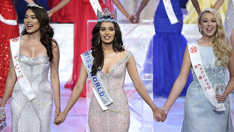 Die neue "Miss World" heißt Manushi Chhillar und kommt aus Indien. Die Bilder.